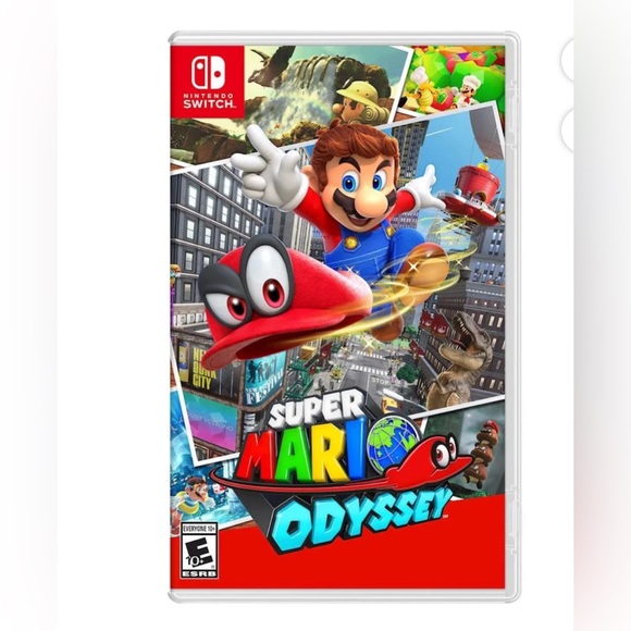 Nintendo Super Mario Odyssey Game for Switch Red